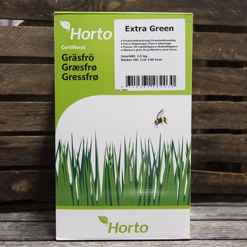 Rasen Extra Grün 2,5 kg in der Gruppe Rasenfläche bei Impecta Fröhandel (59002)