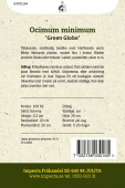 Busch-Basilikum 'Green Globe'