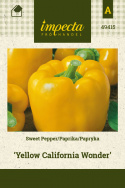 Paprika 'Yellow California Wonder'