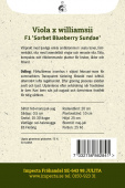 Hornveilchen 'Sorbet XP Blueberry Sundae'