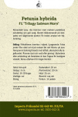 Petunie 'Trilogy Salmon Morn'