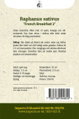 Radieschen 'French Breakfast 2'