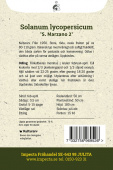 Flaschentomate 'S. Marzano 2'